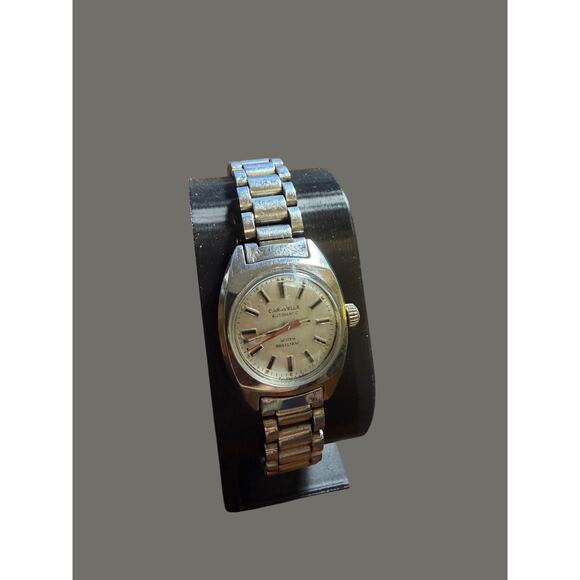 Vintage Caravelle Automatic Water Resistant Ladies Wristwatch Stainless Steel main image 5